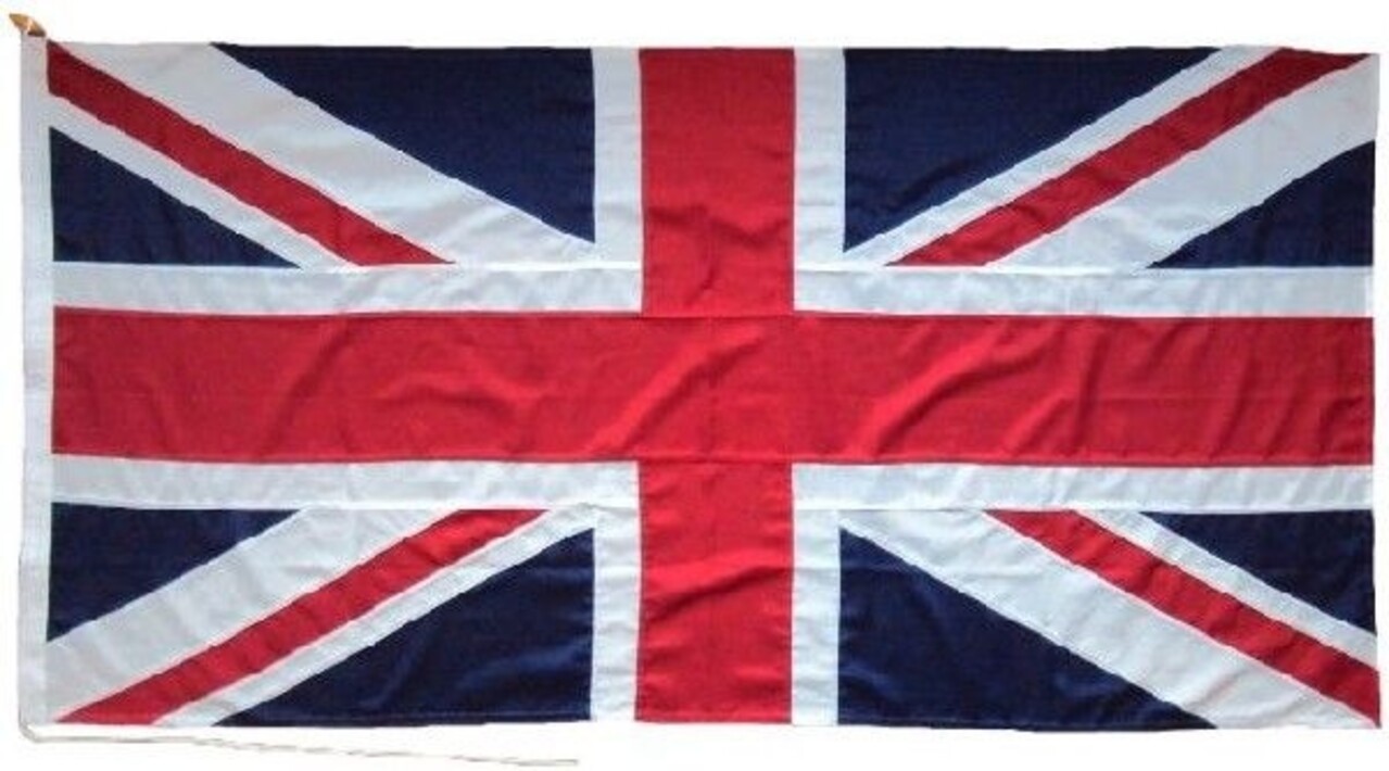 Henbrandt Fassadenflagge mit Union Jack (Vereinigtes Königreich), 150 x 90 cm | Stück