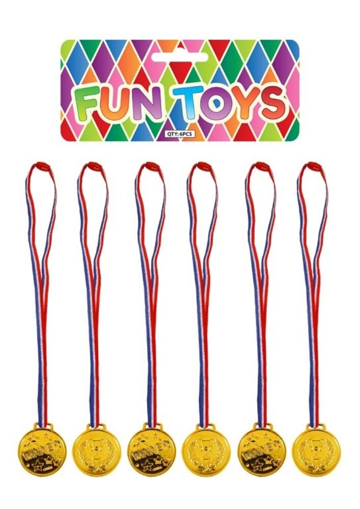 Henbrandt Gold Medals 3.5cm | 6 pieces