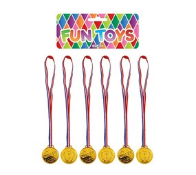 Henbrandt Gold Medals 3.5cm | 6 pieces