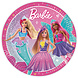 Procos Party Assiettes Barbie Fantasy 23 cm | 8 pièces