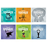 Tuf-Tuf Halloween Monsters Napkins 33x33cm | 12 pieces Tuf-Tuf Halloween Monsters Napkins 33x33cm | 12 pieces