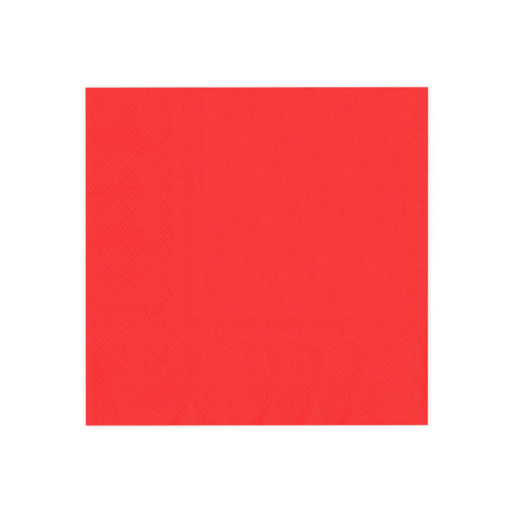 Tuf-Tuf Red Napkins 33x33cm | 10 pieces