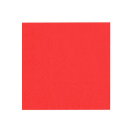 Tuf-Tuf Red Napkins 33x33cm | 10 pieces