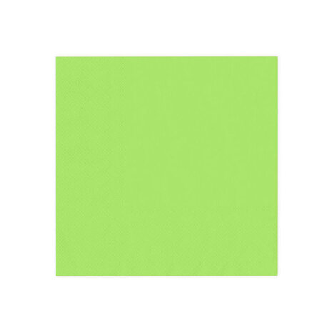 Tuf-Tuf Serviettes vert citron 33 x 33 cm | 10 pièces