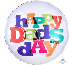 Anagram Helium Ballon Happy Dad's Day 46cm | per stuk Anagram Helium Ballon Happy Dad's Day 46cm | per stuk