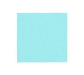 Tuf-Tuf Serviettes turquoise 33x33cm | 10 pièces