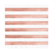Tuf-Tuf Napkin Rose Gold metallic striped 33x33cm | 10 pieces