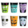 Tuf-Tuf Halloween Monsters Cups 220ml | 6 pieces Tuf-Tuf Halloween Monsters Cups 220ml | 6 pieces