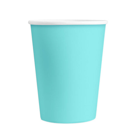Tuf-Tuf Gobelets turquoise 220 ml | 6 pièces