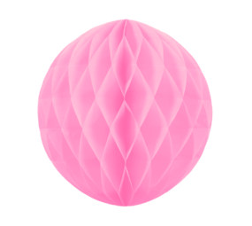 Tuf-Tuf Boule nid d'abeille rose clair 30 cm | à l'unité