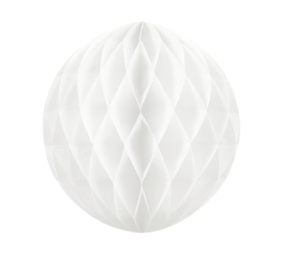 Tuf-Tuf Boule alvéolée blanche 30 cm | à l'unité
