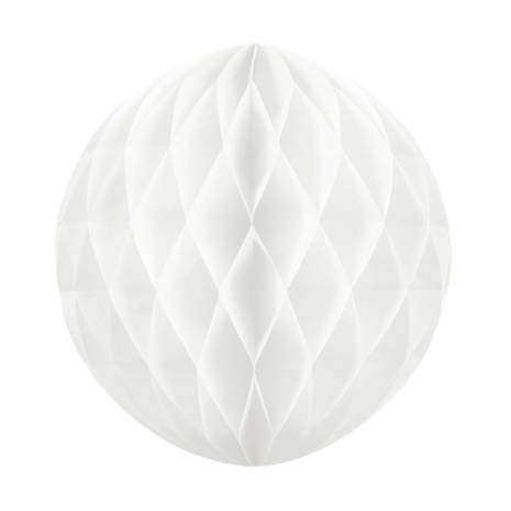 Tuf-Tuf Honeycomb bal wit 30cm | per stuk Tuf-Tuf Honeycomb bal wit 30cm | per stuk