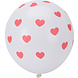 Balloonzone Heart Print Balloons 30cm | 12 pieces