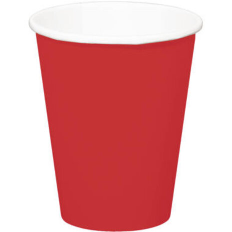 Folat Gobelets rouges 350 ml | 8 pièces