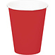 Folat Rote Becher 350 ml | 8 Stück