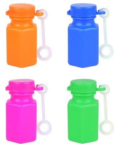 Henbrandt Mini souffleur de bulles 15 ml | lot de 24 pièces