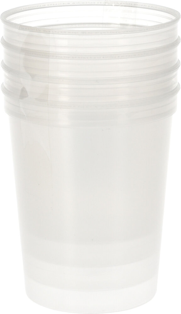 Tuf-Tuf Transparent Drinking Cups 500ml | 6 pieces