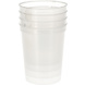 Tuf-Tuf Transparent Drinking Cups 500ml | 6 pieces