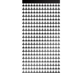 Folat Rideau de porte chauves-souris noires Halloween 100x200cm | à l'unité