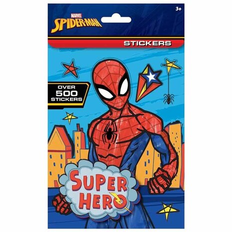Spiderman stickerboekje - 500 stickers Spiderman stickerboekje - 500 stickers