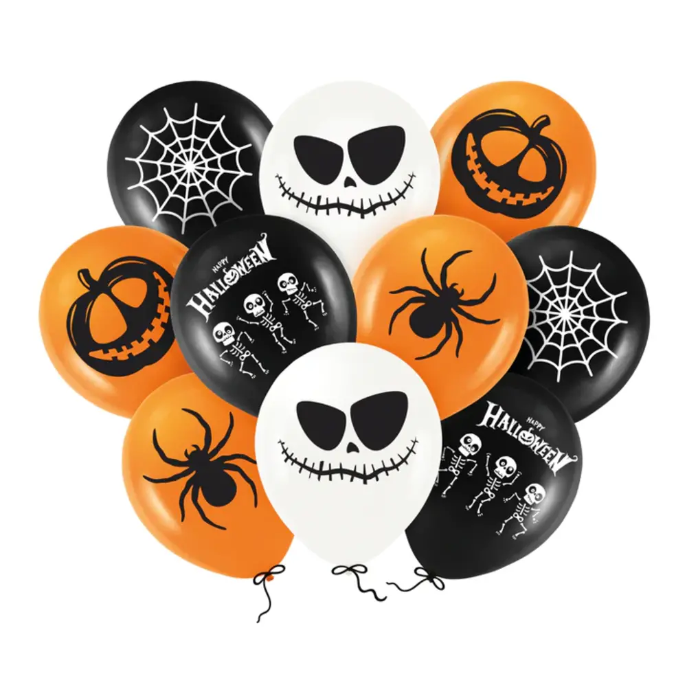 Tuf-Tuf Halloween Balloons | 10 pieces