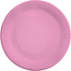 Amscan Bord new pink papier 23cm | 8 stuks Amscan Bord new pink papier 23cm | 8 stuks