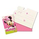Procos Party Invitations Minnie Mouse « Les joyeuses petites assistantes » 9 x 14 cm | 6 pièces