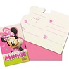 Procos Party Minnie Mouse "Happy Helpers" Uitnodigingen 9x14cm | 6 stuks Procos Party Minnie Mouse "Happy Helpers" Uitnodigingen 9x14cm | 6 stuks