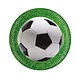 Procos Party Fußball-Partyteller 23 cm | 8 Stück