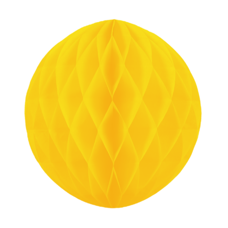 Tuf-Tuf Boule alvéolée jaune 30 cm | à l'unité