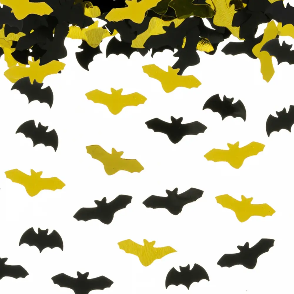 Tuf-Tuf Bat Confetti Black and Gold | 15 Grams