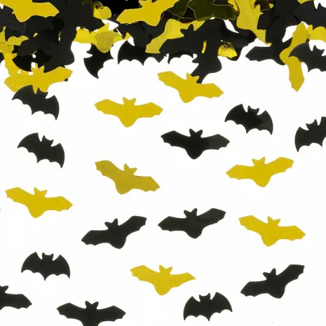 Tuf-Tuf Bat Confetti Black and Gold | 15 Grams