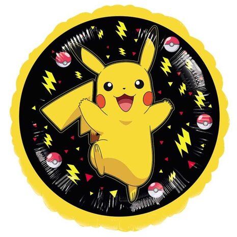 Anagram Ballon en aluminium Pokémon Pikachu 43 cm | à l'unité