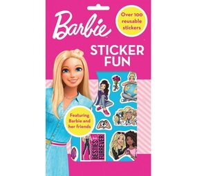 ALLIGATOR PRODUCTS Barbie Sticker Book with 5 sheets | Over 100 stickers