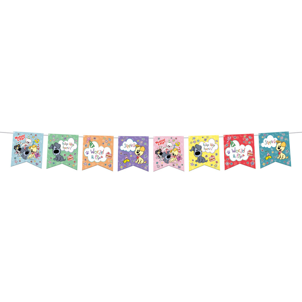 Folat Woezel and Pip bunting | 4 meters