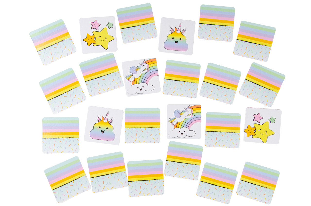 LG Imports Einhorn-Memory-Spiel | 24-teilig