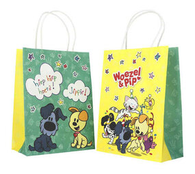 Folat Woezel and Pip party favor bags 27x20cm | 6 pieces