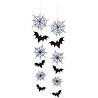 Folat Décoration suspendue en forme de toile d'araignée chauve-souris | 2 pièces Folat Décoration suspendue en forme de toile d'araignée chauve-souris | 2 pièces