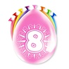 Paper Dreams 8 Years Party Balloons 30cm | 8 pieces Paper Dreams 8 Years Party Balloons 30cm | 8 pieces
