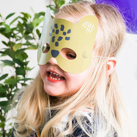 Folat Zoo Party Masks | 6 pieces