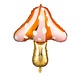 Partydeco Mushroom SuperShape Balloon 66x75cm | per piece