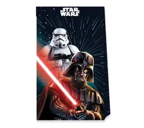 WeFiesta Star Wars Galaxy Uitdeelzakjes 24x13cm | 4 stuks WeFiesta Star Wars Galaxy Uitdeelzakjes 24x13cm | 4 stuks