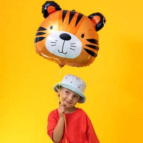 Tuf-Tuf Tiger JuniorShape Balloon 52x57cm | per piece
