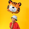 Tuf-Tuf Tiger JuniorShape Balloon 52x57cm | per piece Tuf-Tuf Tiger JuniorShape Balloon 52x57cm | per piece