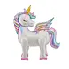 Tuf-Tuf Ballon en aluminium en forme de licorne 61 x 66 x 32 cm | à l'unité