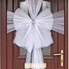Oaktree White Tulle Door Bow | Per Piece Oaktree White Tulle Door Bow | Per Piece