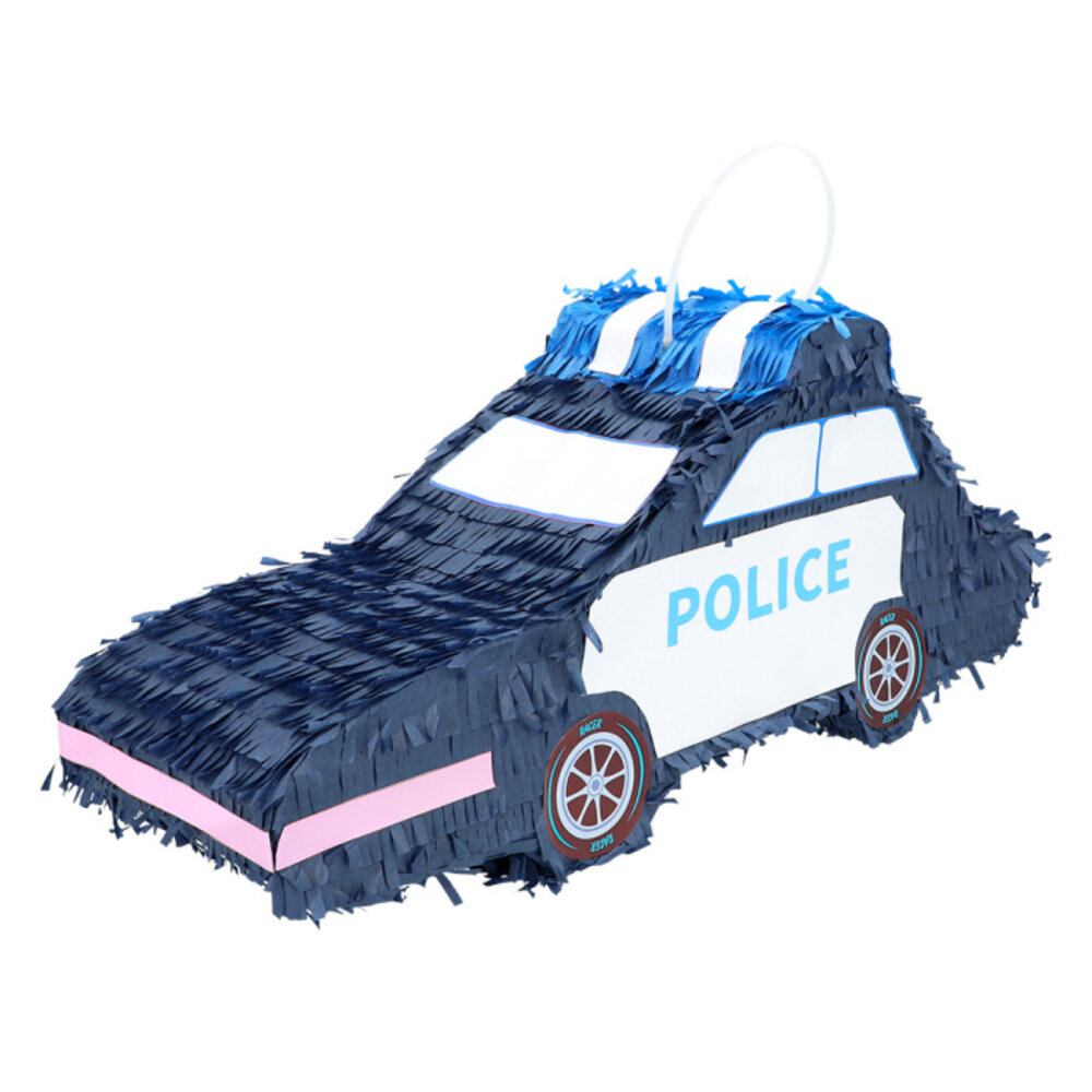 Boland Piñata Voiture de police | 56 x 23 x 18 cm