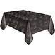 Unique Party Spiderweb tablecloth black/gold | 1.37 x 2.13m - Copy