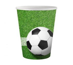 Godan Fußball-Partybecher 200 ml | 6 Stück