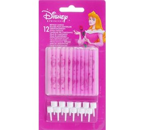 Procos Party Bougies pour gâteau Princesses Disney | 12 pièces
